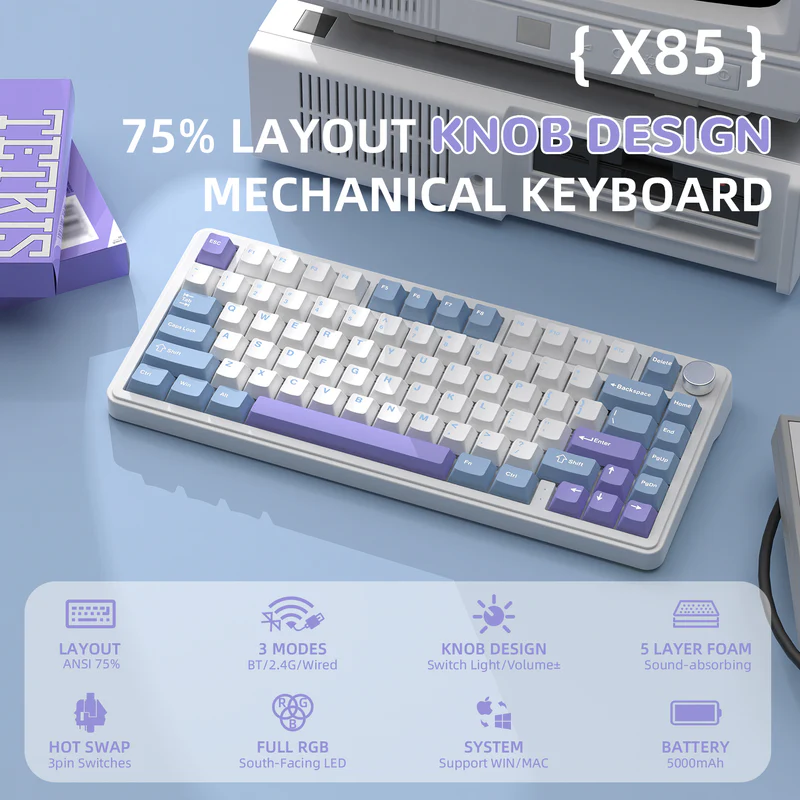 Attack Shark X85 Keyboard