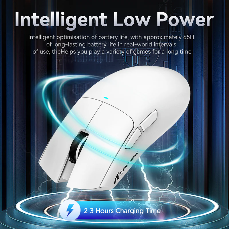 ATTACK SHARK X11 White