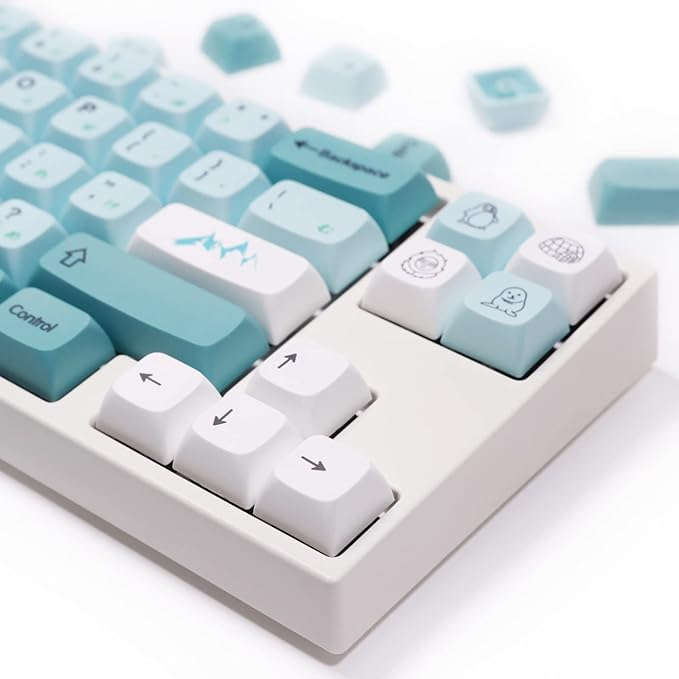 Dye Sub XDA Polar Keycaps