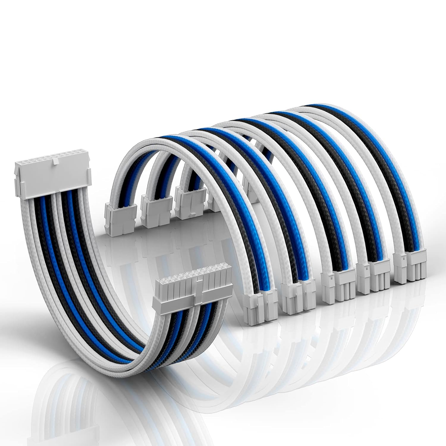 Asiahorse Extension Cables Blue-White