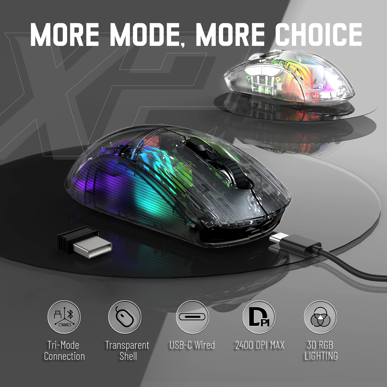 Attack Shark X2 RGB Mouse