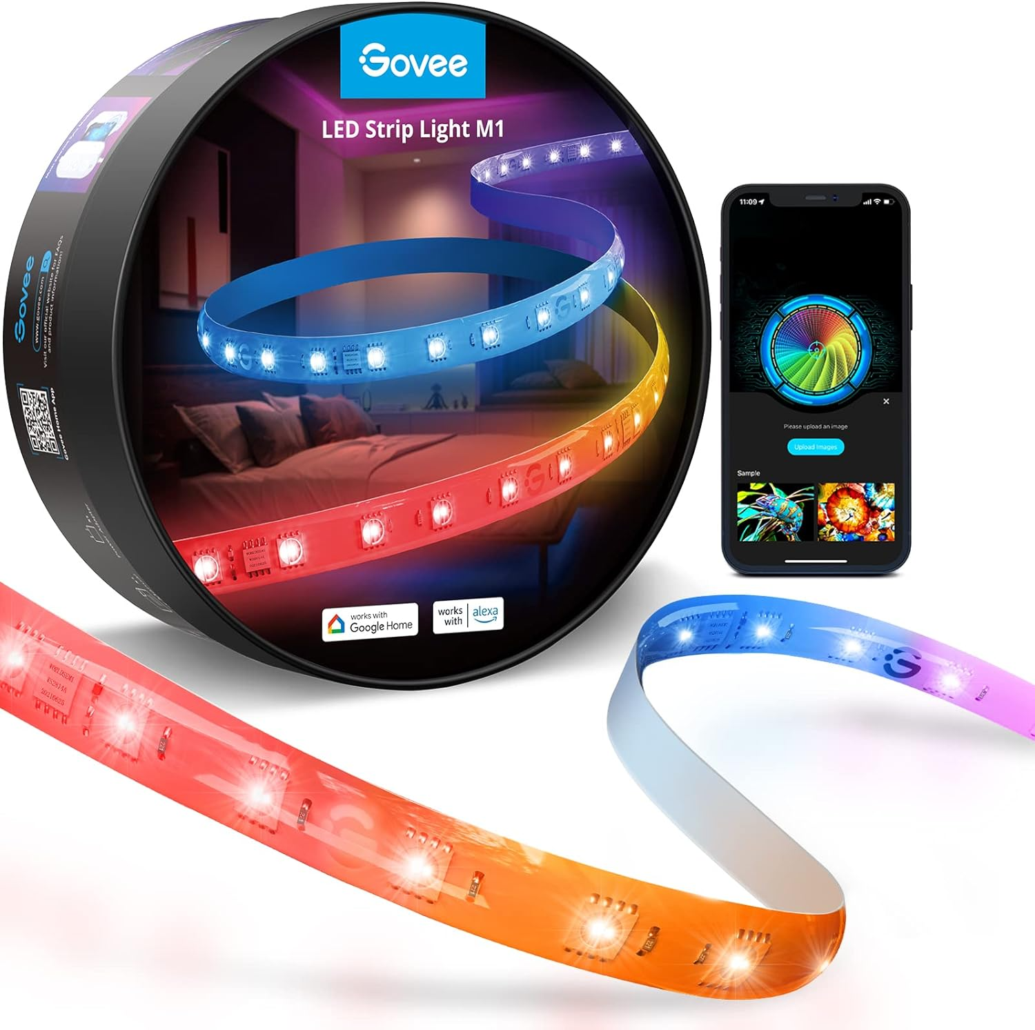 Govee 16.4ft RGBICW LED Strip Lights