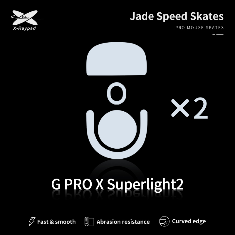 XRAYPAD Jade Skates for GPX2 -2 sets