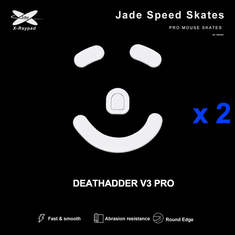 XRAYPAD Jade Skates for Razer Deathadder V3 PRO