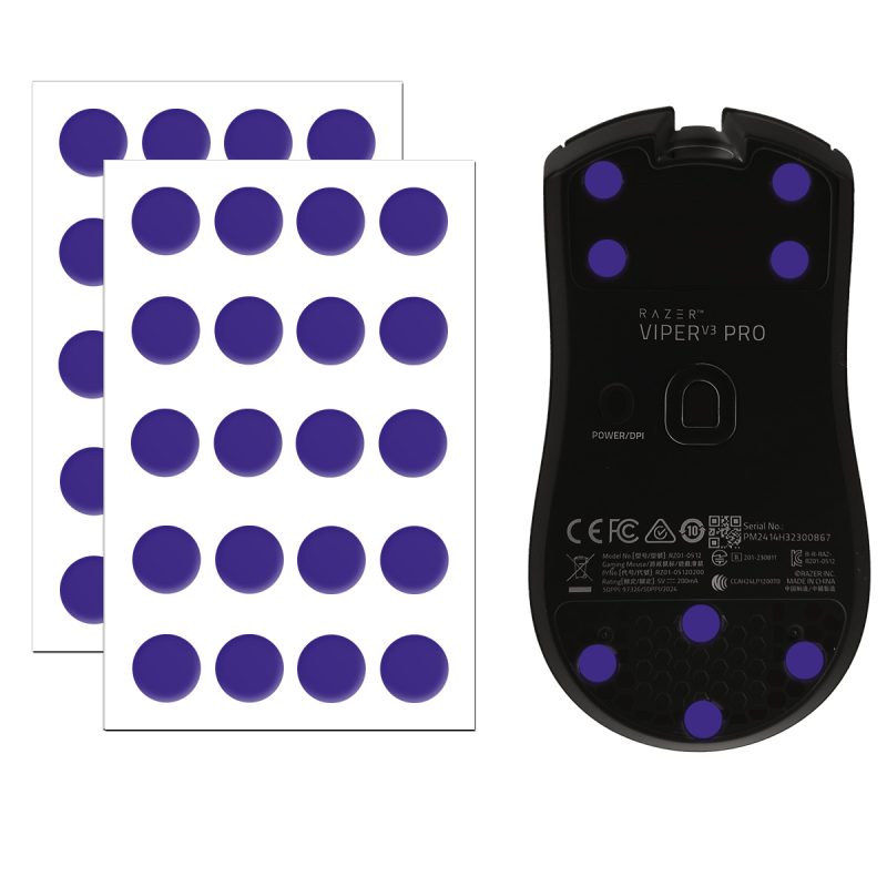 XRAYPAD Obsidian Air Mouse Skates Universal Dots