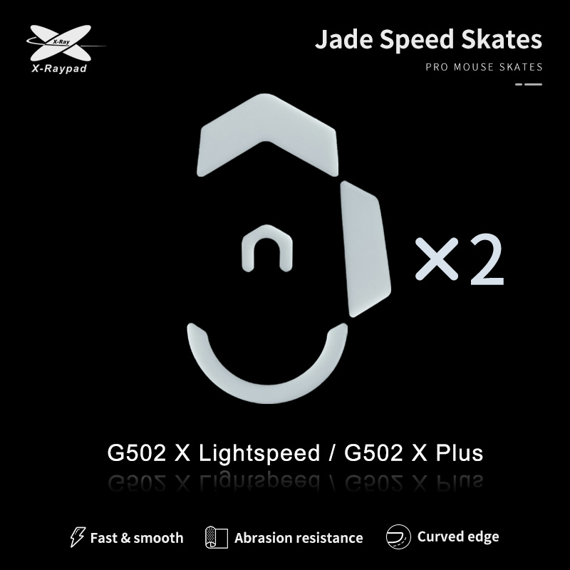 XRAYPAD Jade Skates for G502 X Lightspeed / G502 X PLUS