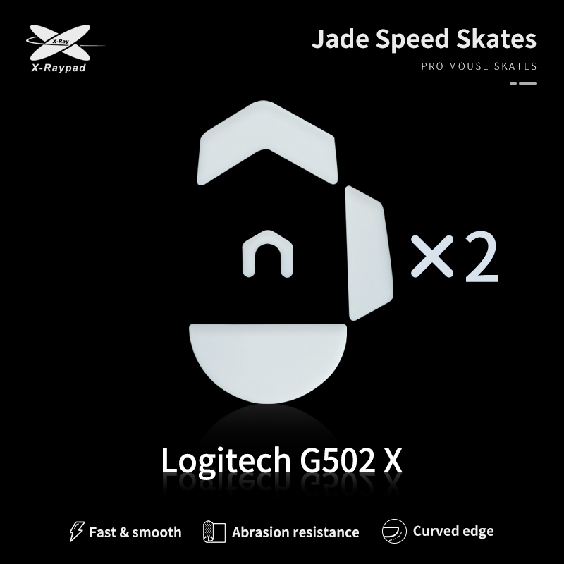 XRAYPAD Jade Skates for Logitech G502 X Wired