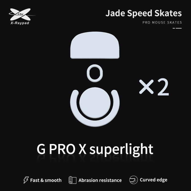 XRAYPAD Jade Skates for G Pro X Superlight