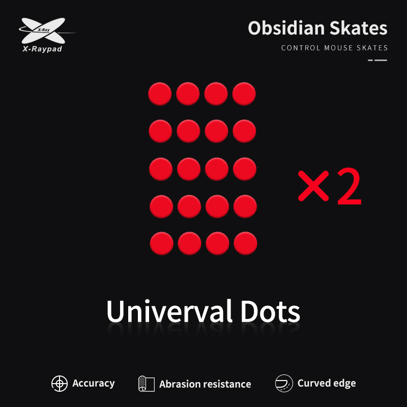 XRAYPAD Obsidian Skates for Universal Dots
