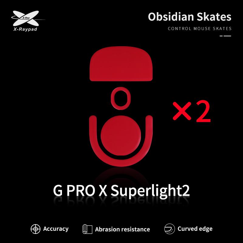 XRAYPAD Obsidian Skates for GPX2