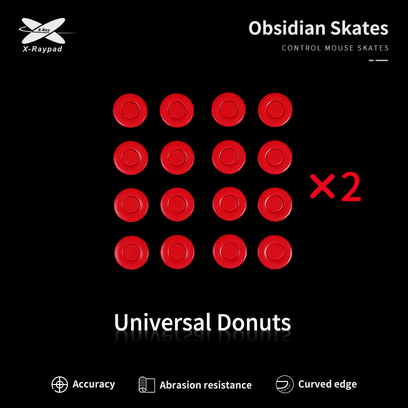 XRAYPAD Obsidian DIY Mouse Skates – Universal Donuts