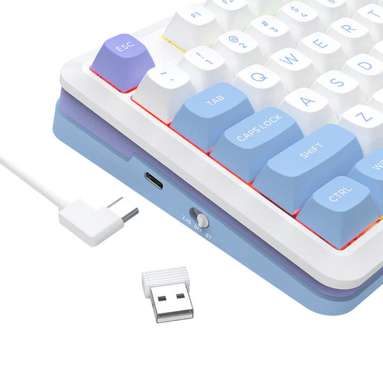 Redragon K681 Purple-Longyin Linear