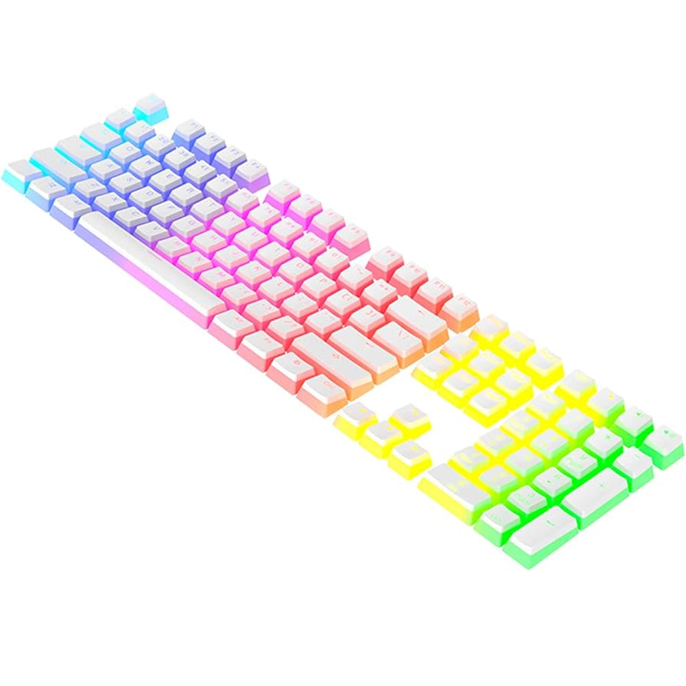 Pudding Keycaps White