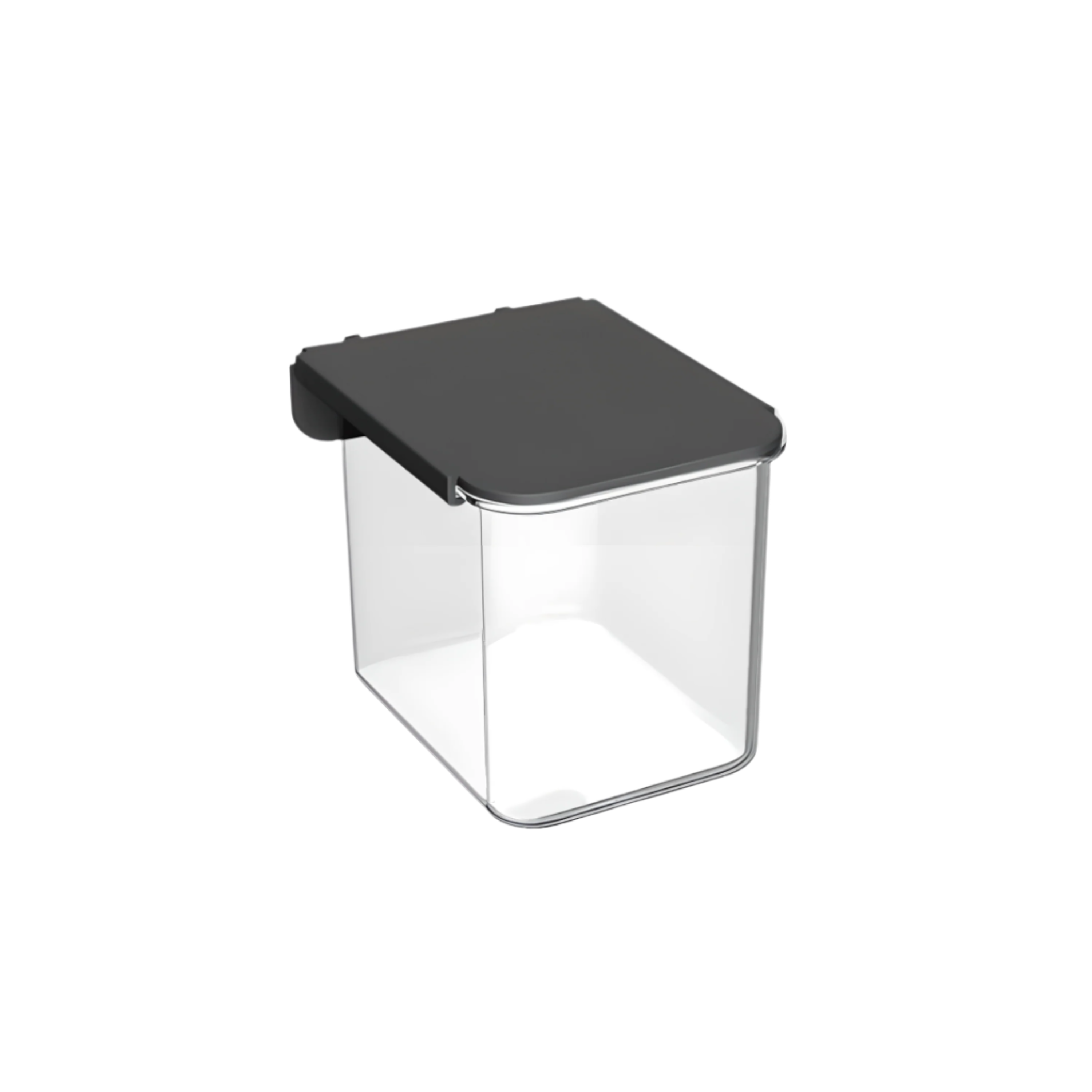 Transparent box Black