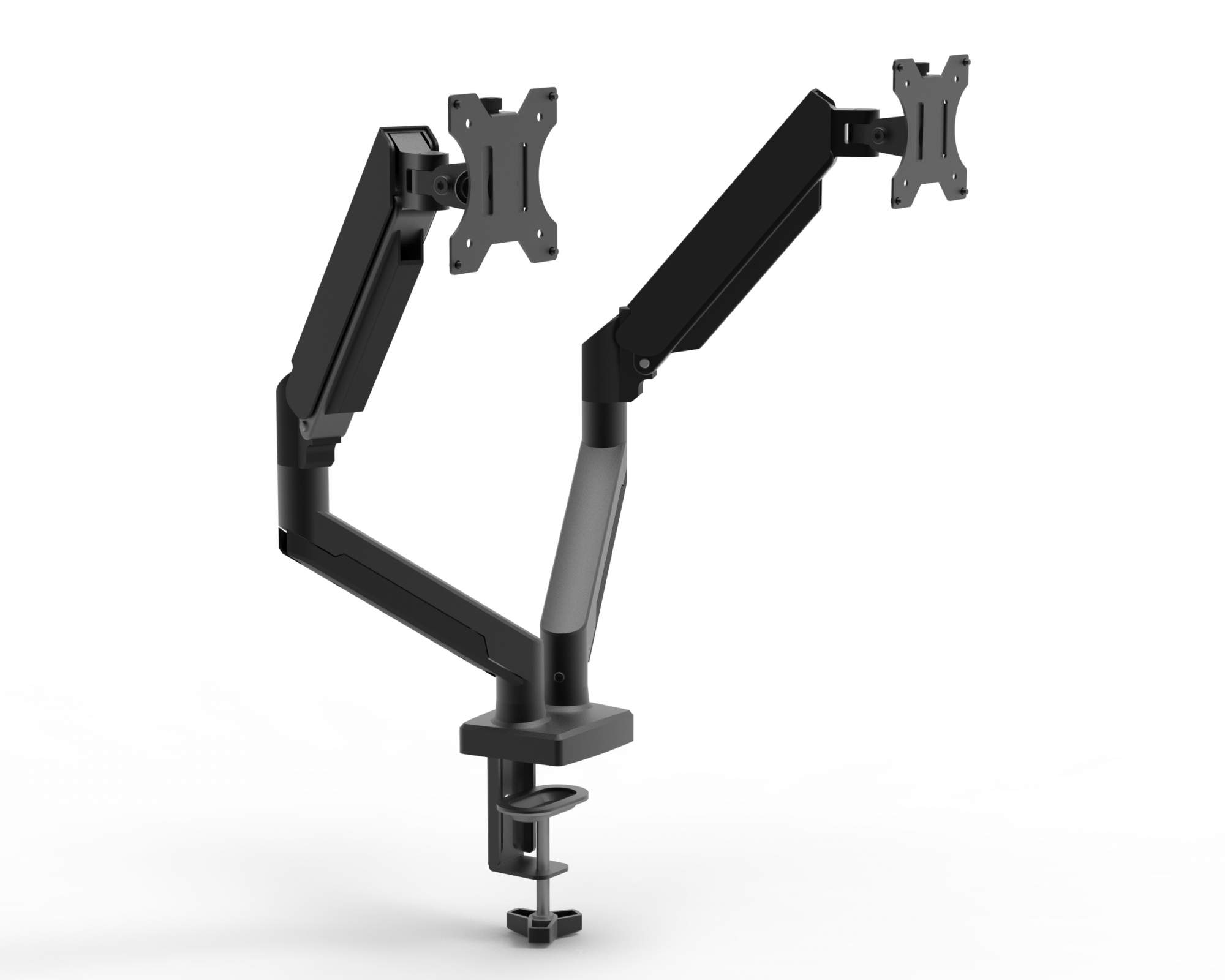 Dual Full Motion Hydraulic Monitor Mount