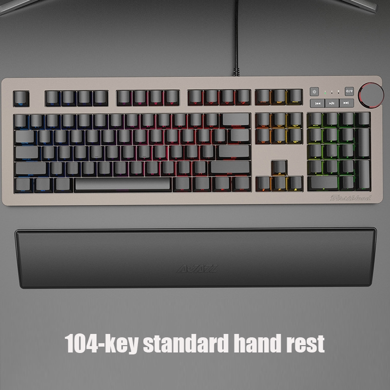 Ajazz 104-key PU Leather wrist pad
