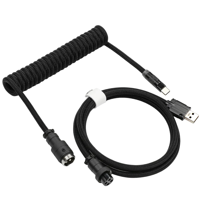 Coiled Cable All Black