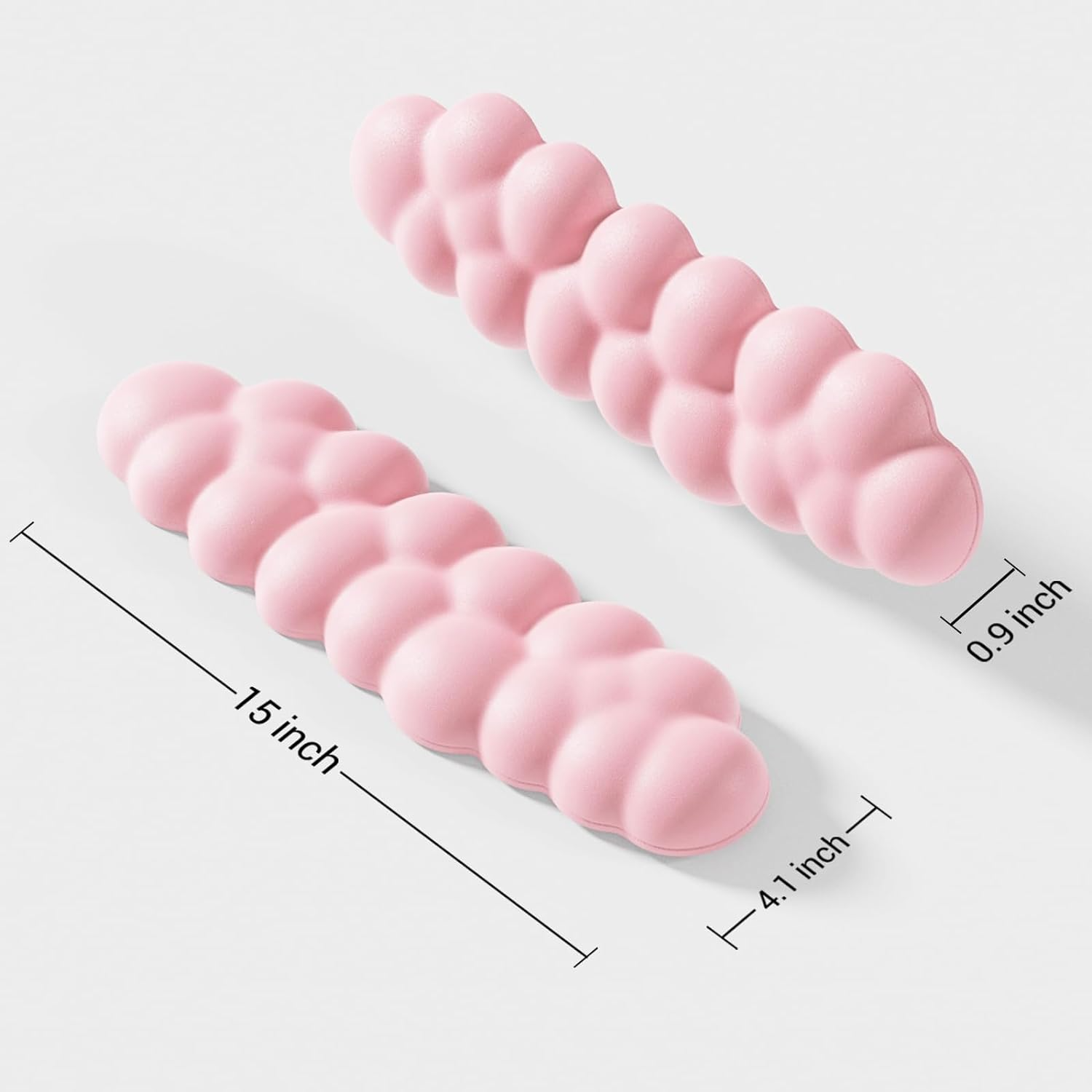 Cloud Wrist Rest For keyboard Pink