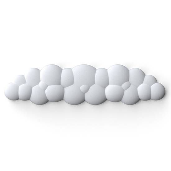 Cloud Wrist Rest For keyboard Whtie