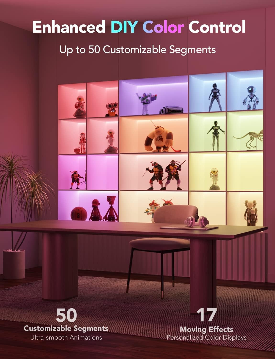 Govee 16.4ft RGBICW LED Strip Lights