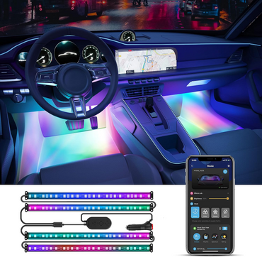 Govee RGBIC Interior Car Lights (Without Remote Control)