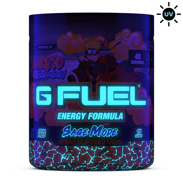 GFUEL Sage Mode Black Light Edition Tub