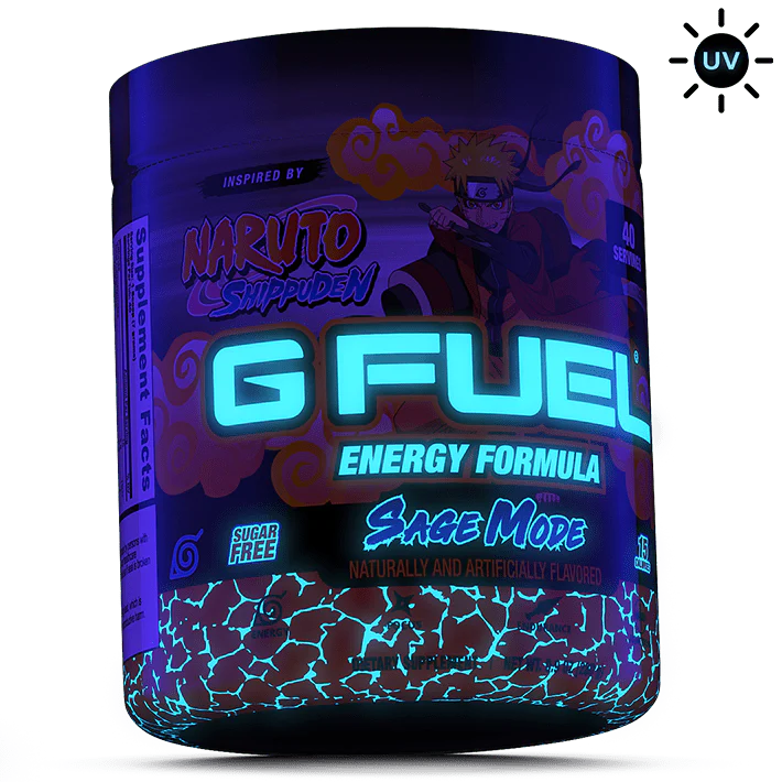 GFUEL Sage Mode Black Light Edition Tub