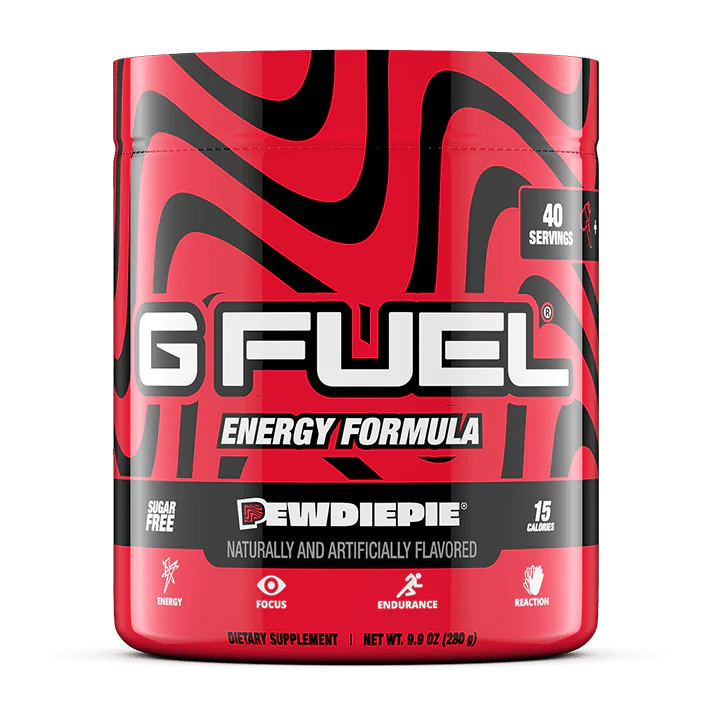 GFUEL PewDiePie Black Light Edition Tub