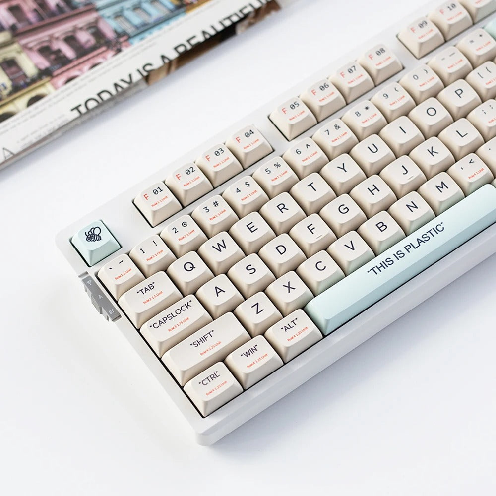 Dye Sub XDA This is plastic Keycaps