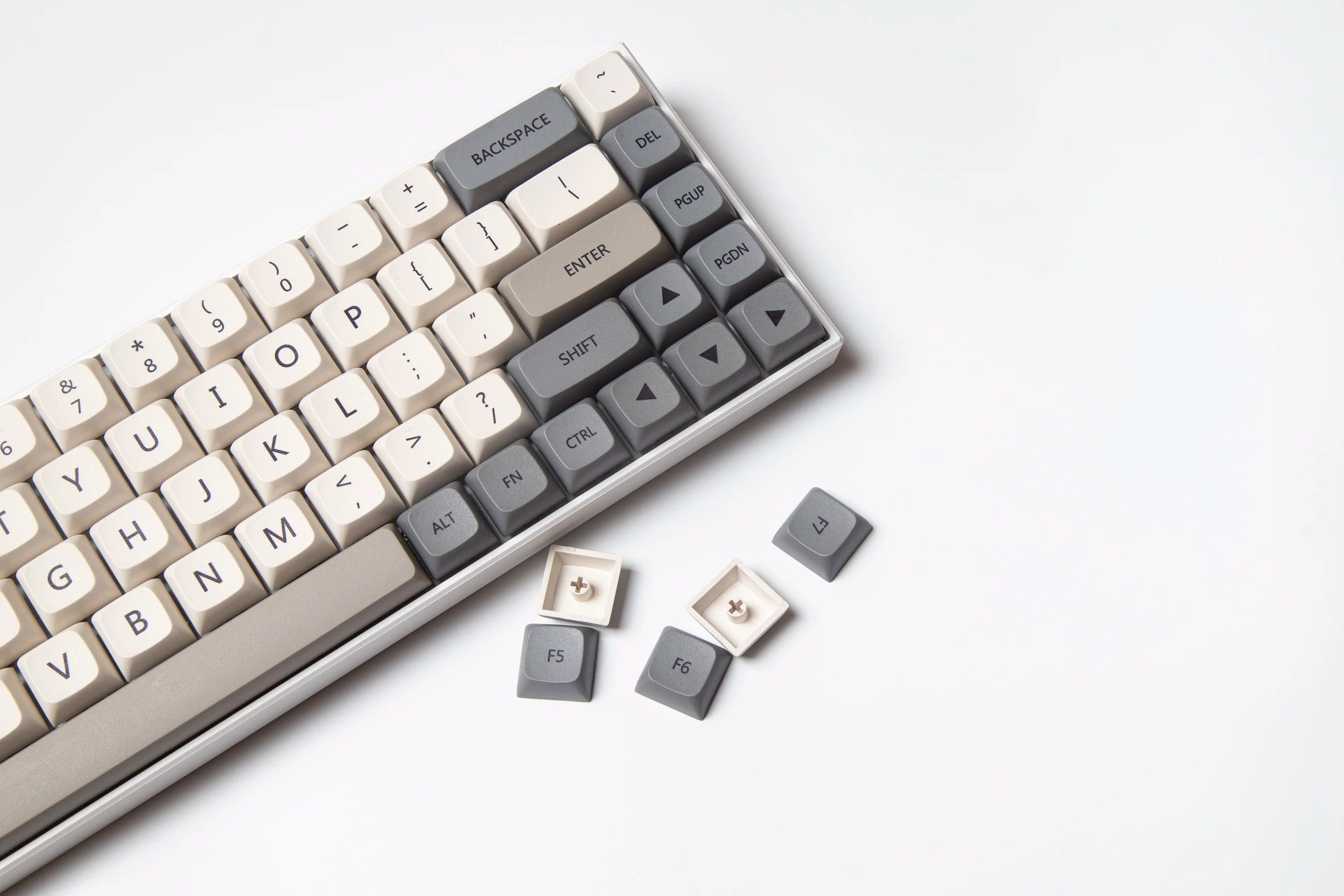 Dye Sub XDA Enlightment Rocket Keycaps