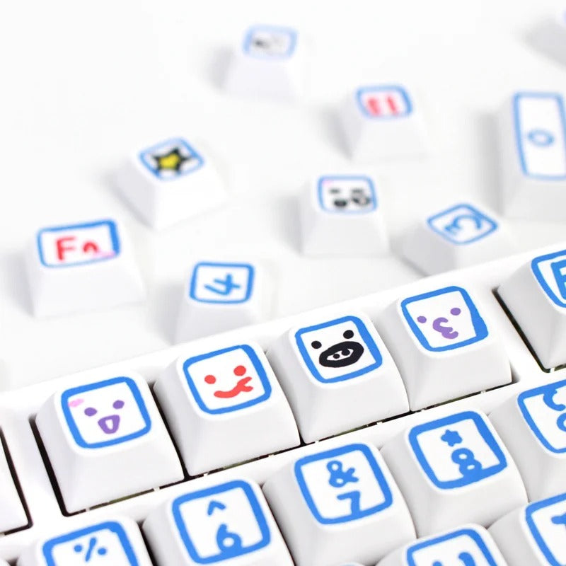 Dye Sub XDA GF Love Keycaps