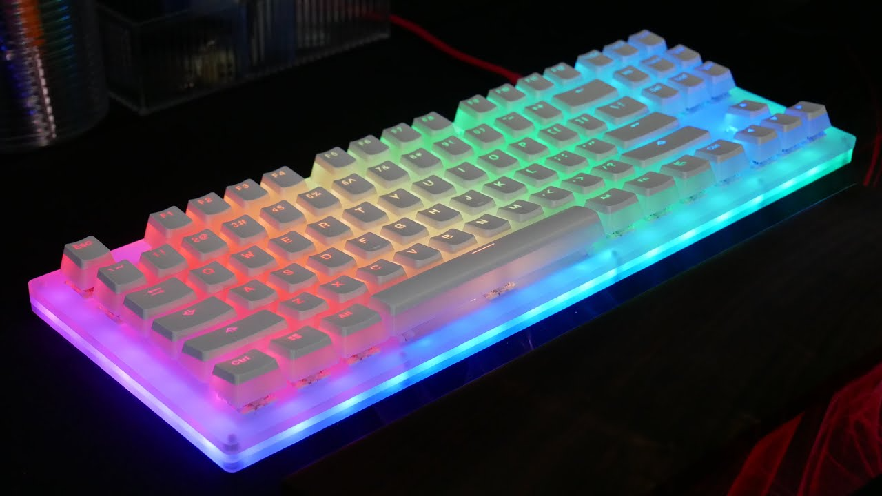Pudding Keycaps White