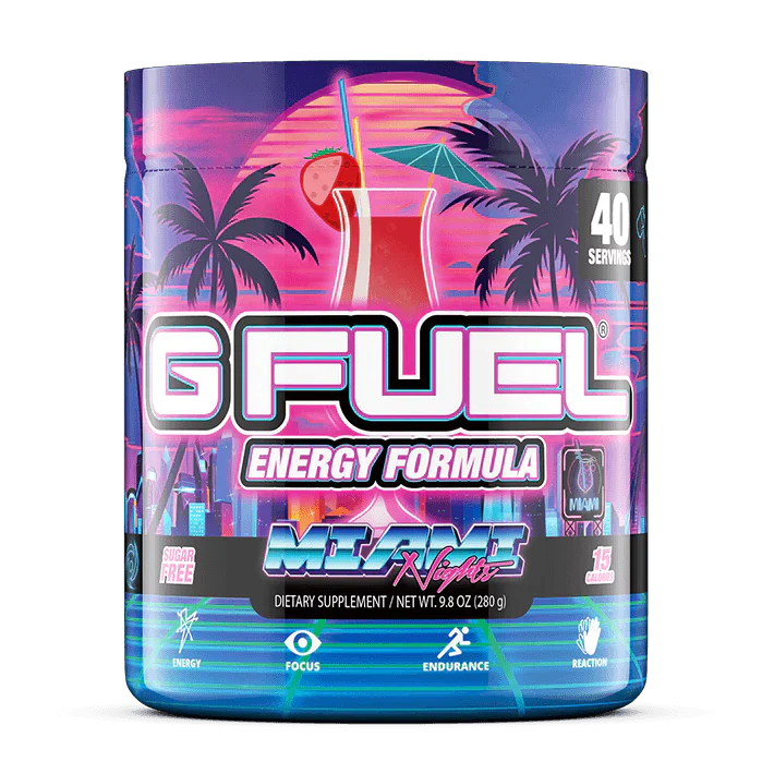 GFUEL Miami Nights Tub