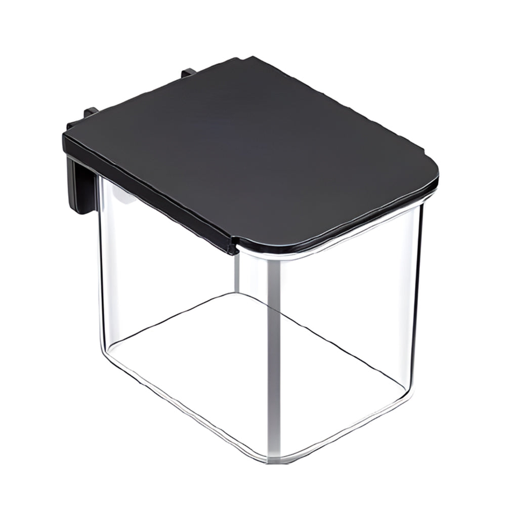 Transparent box Black