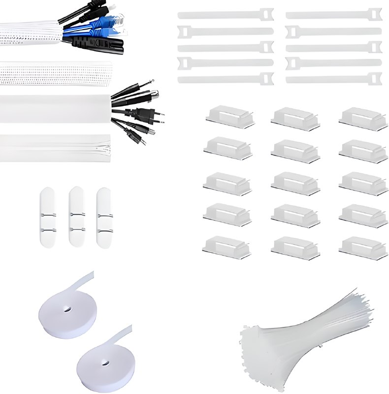 Cable Management kit White