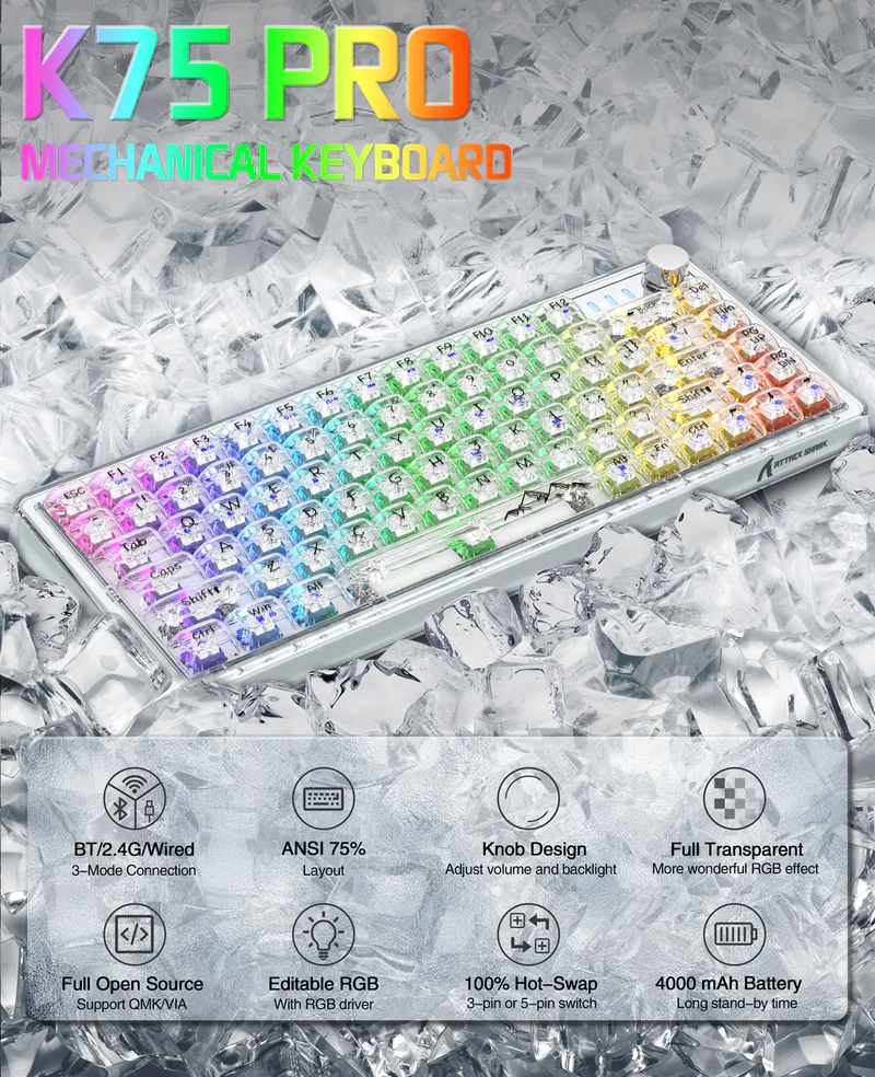Attack Shark K75 Pro