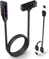 Asiahorse Hydrus ARGB PSU Extension Cable ( 24PIN 30CM Right )