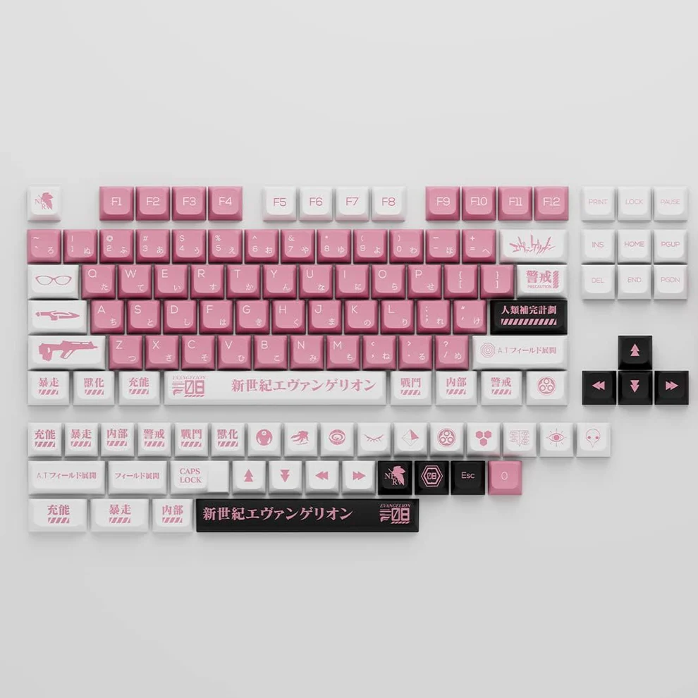 Dye Sub XDA EVA-08 Keycaps