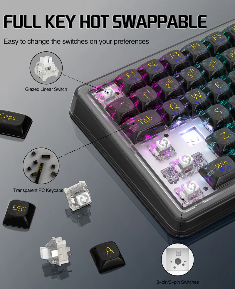Attack Shark K75 Wired