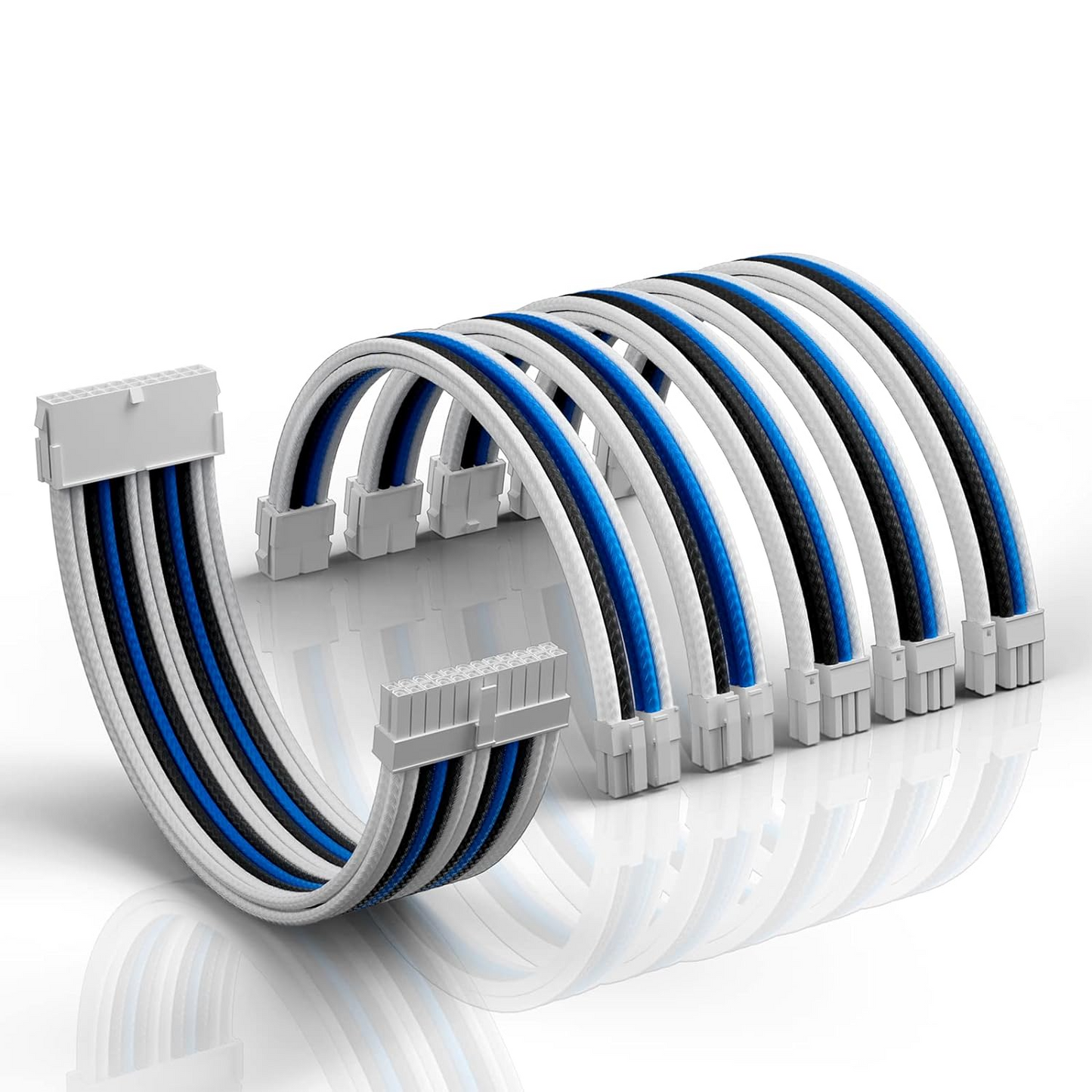 Asiahorse Extension Cables Blue-White