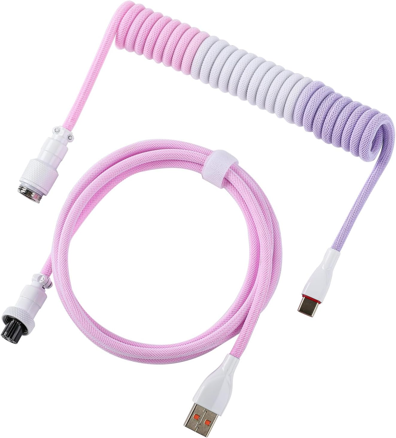 Coiled Cable Pink&Purple