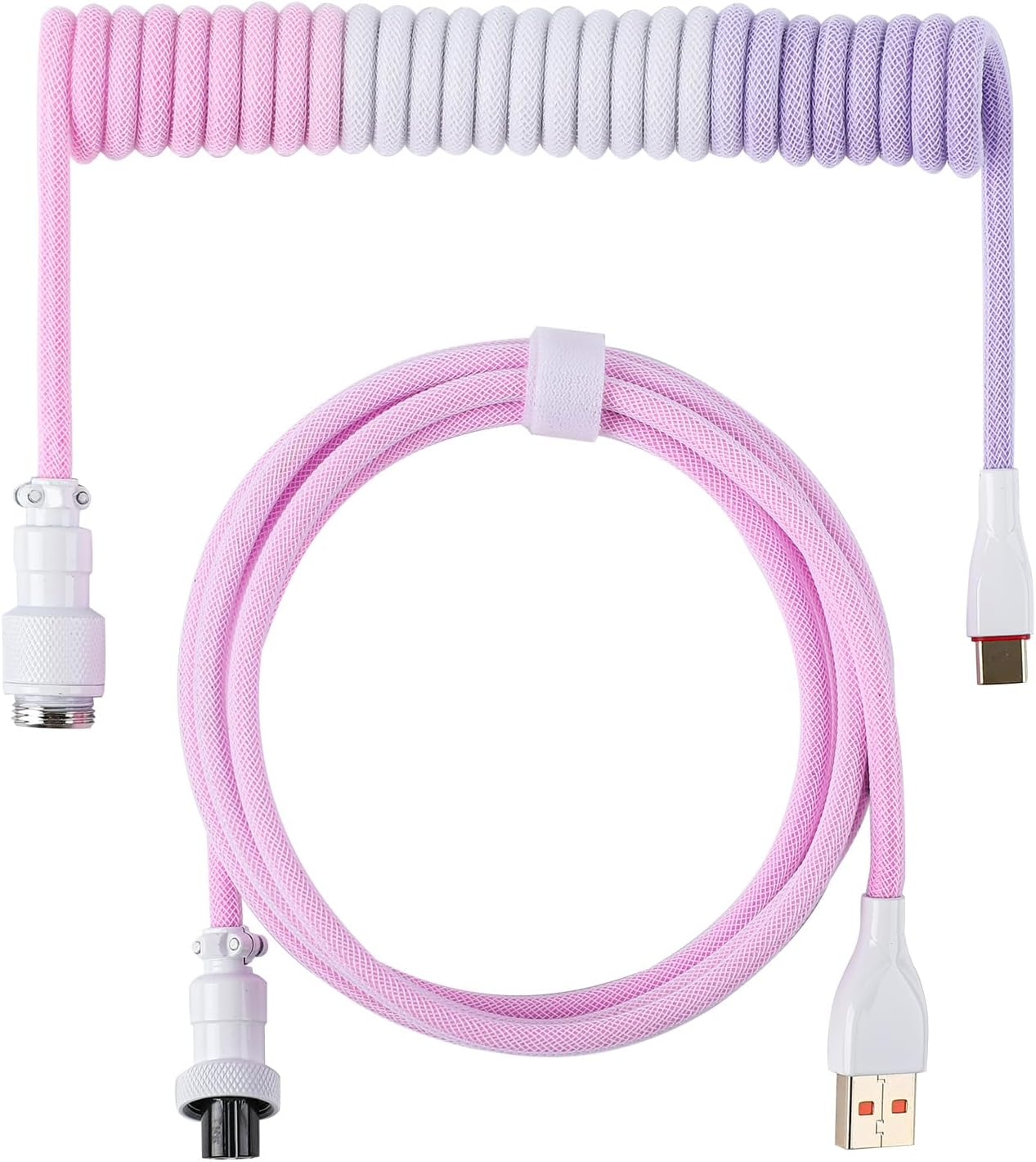 Coiled Cable Pink&Purple