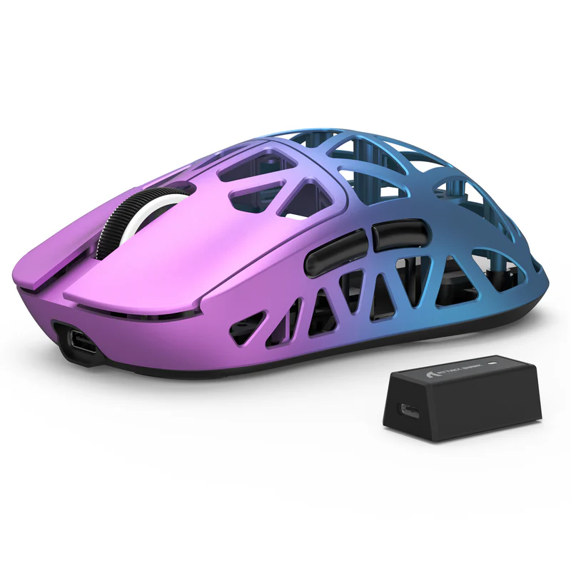 ATTACK SHARK R2 Magnesium Alloy Purple & Blue