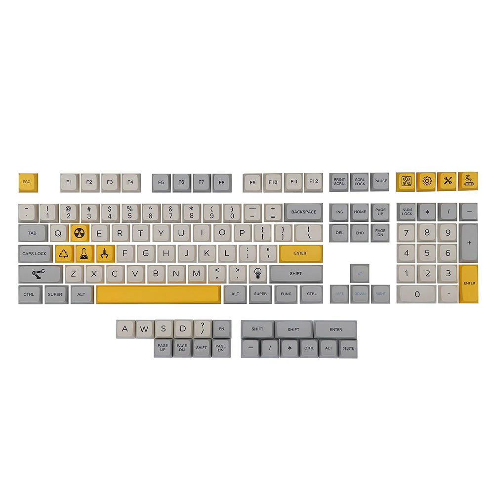 Dye Sub XDA Theory Keycaps