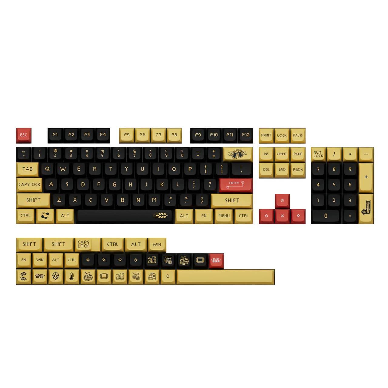 G-D Theme keycaps - Ali Albashkh 