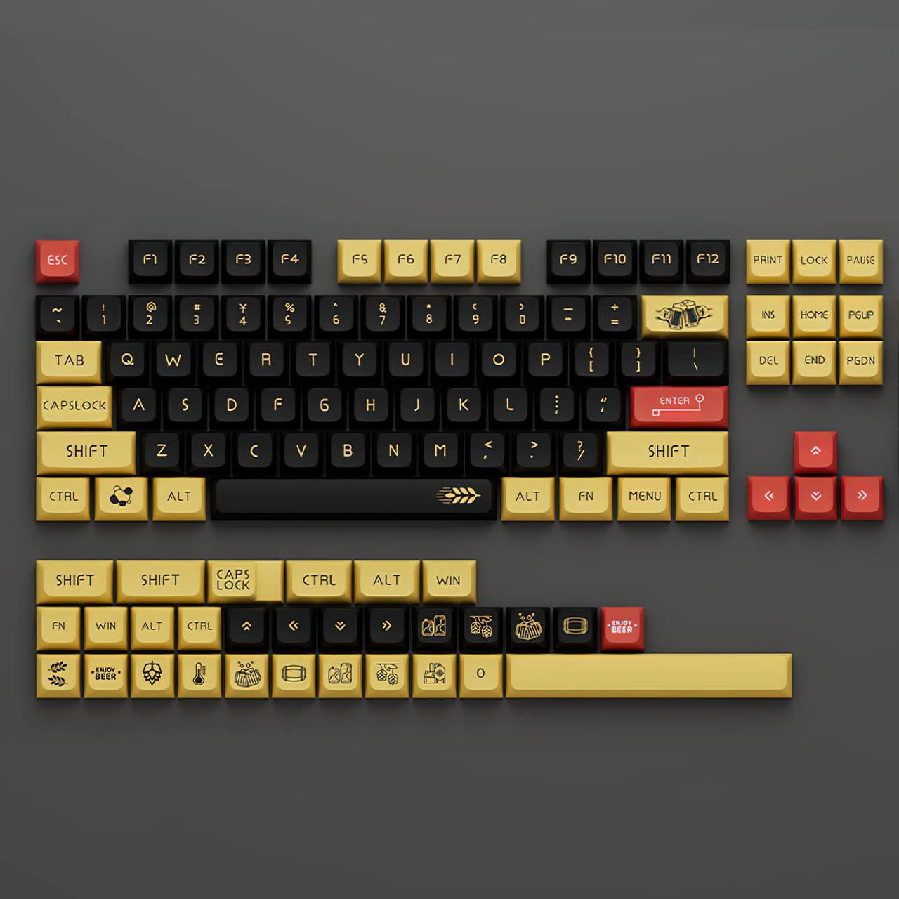 G-D Theme keycaps - Ali Albashkh 
