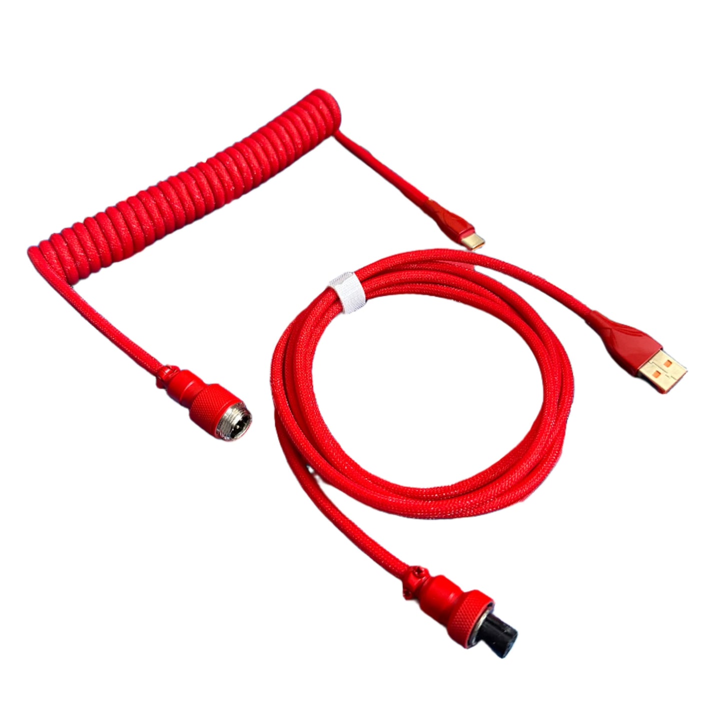 Coiled Cable Light Red