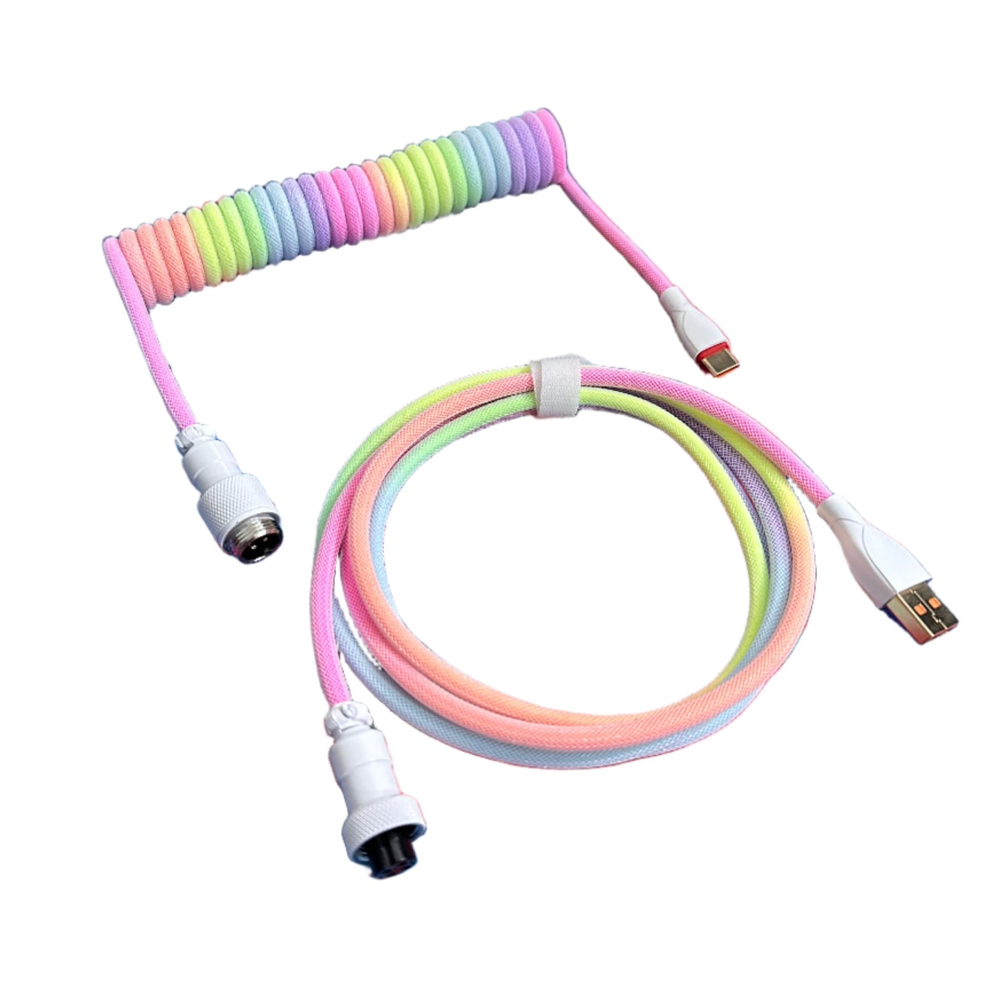 Coiled Cable Rainbow