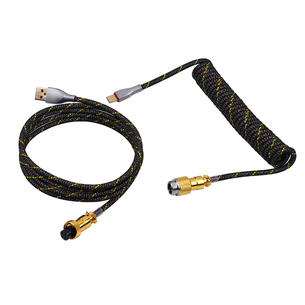 Coiled Cable Black&Gold