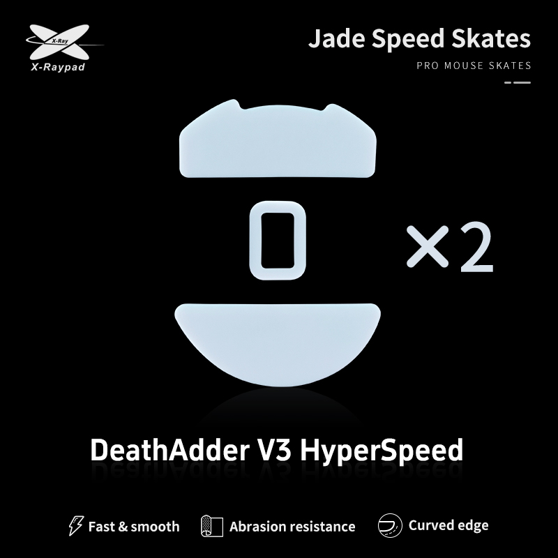 XRAYPAD  Jade skates For DeathAdder V3 HyperSpeed